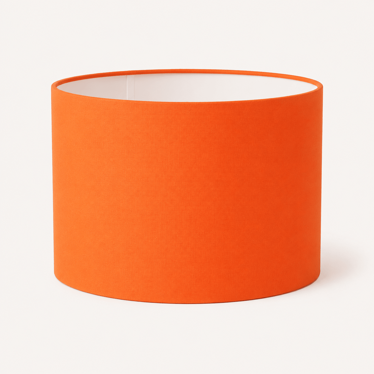 Plain Orange Lampshade, Ceiling or Table Lamp Shade