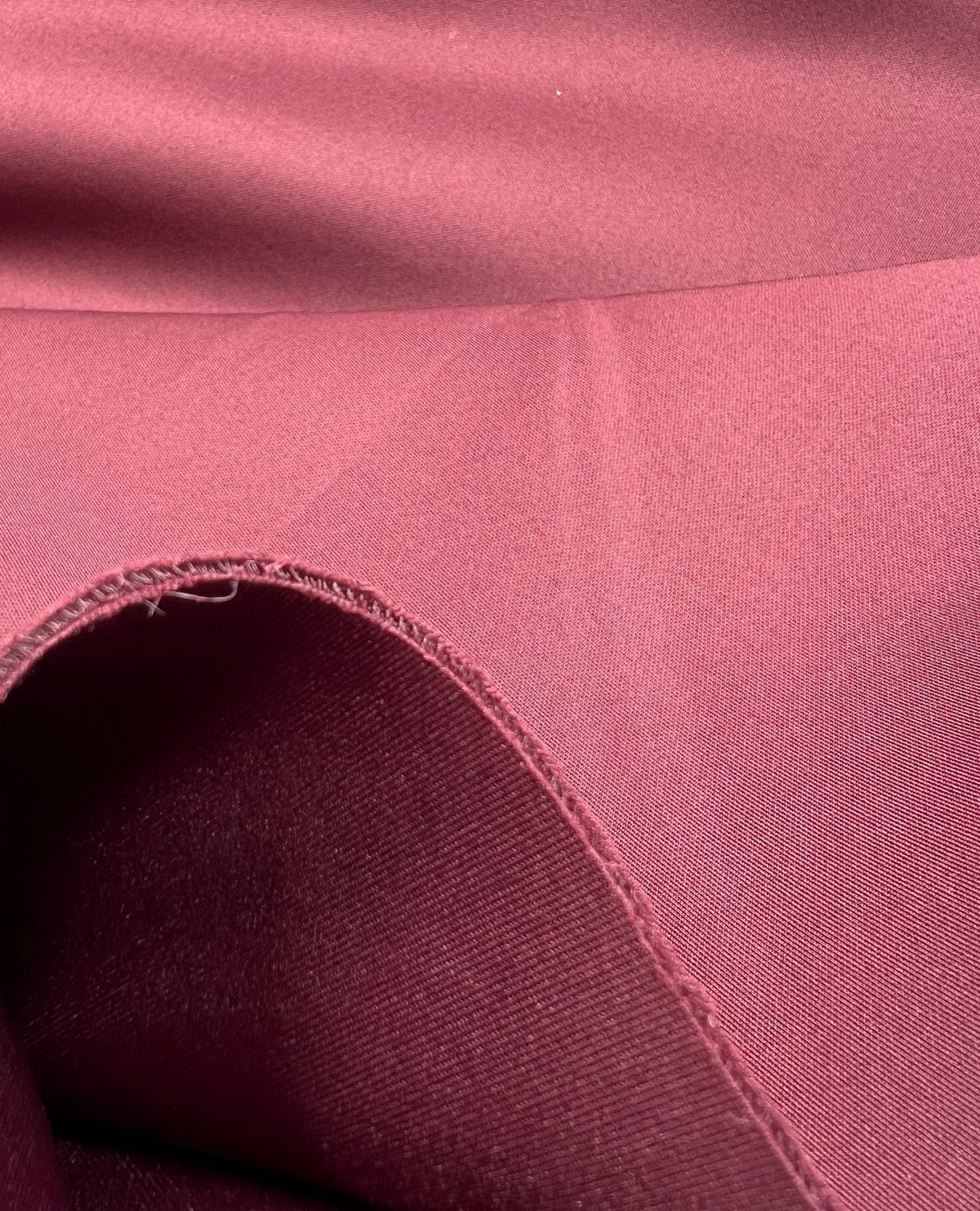 Plain Burgundy Scuba Foam 3D Mono Scuba Stretch Fabric