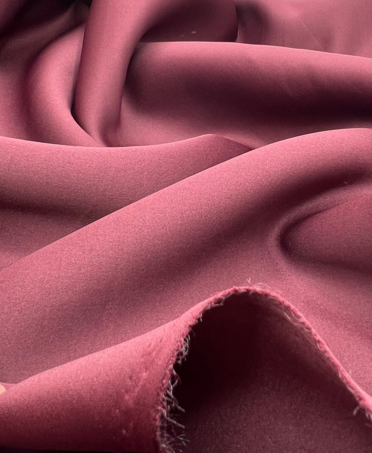 Plain Burgundy Scuba Foam 3D Mono Scuba Stretch Fabric