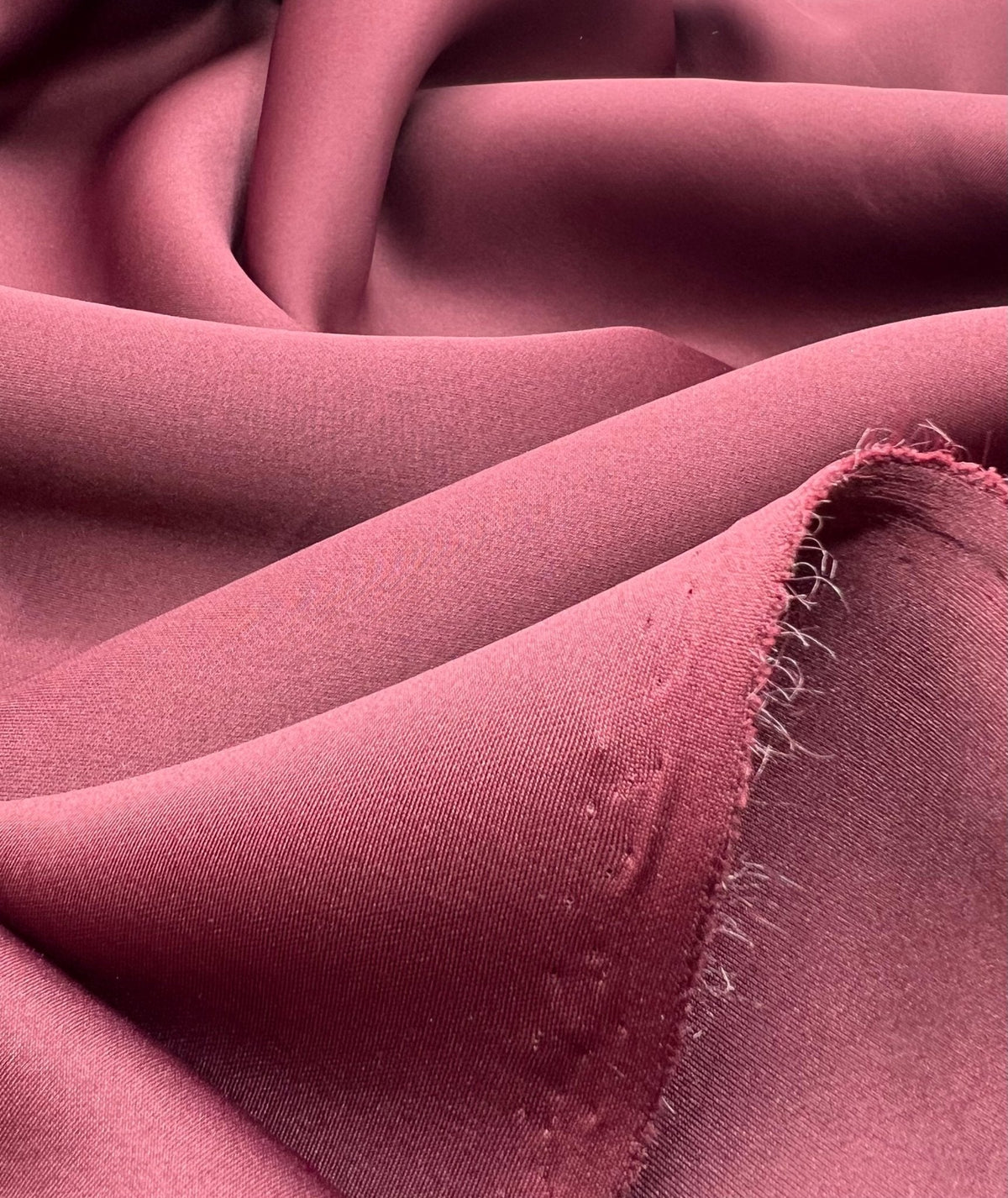 Plain Burgundy Scuba Foam 3D Mono Scuba Stretch Fabric