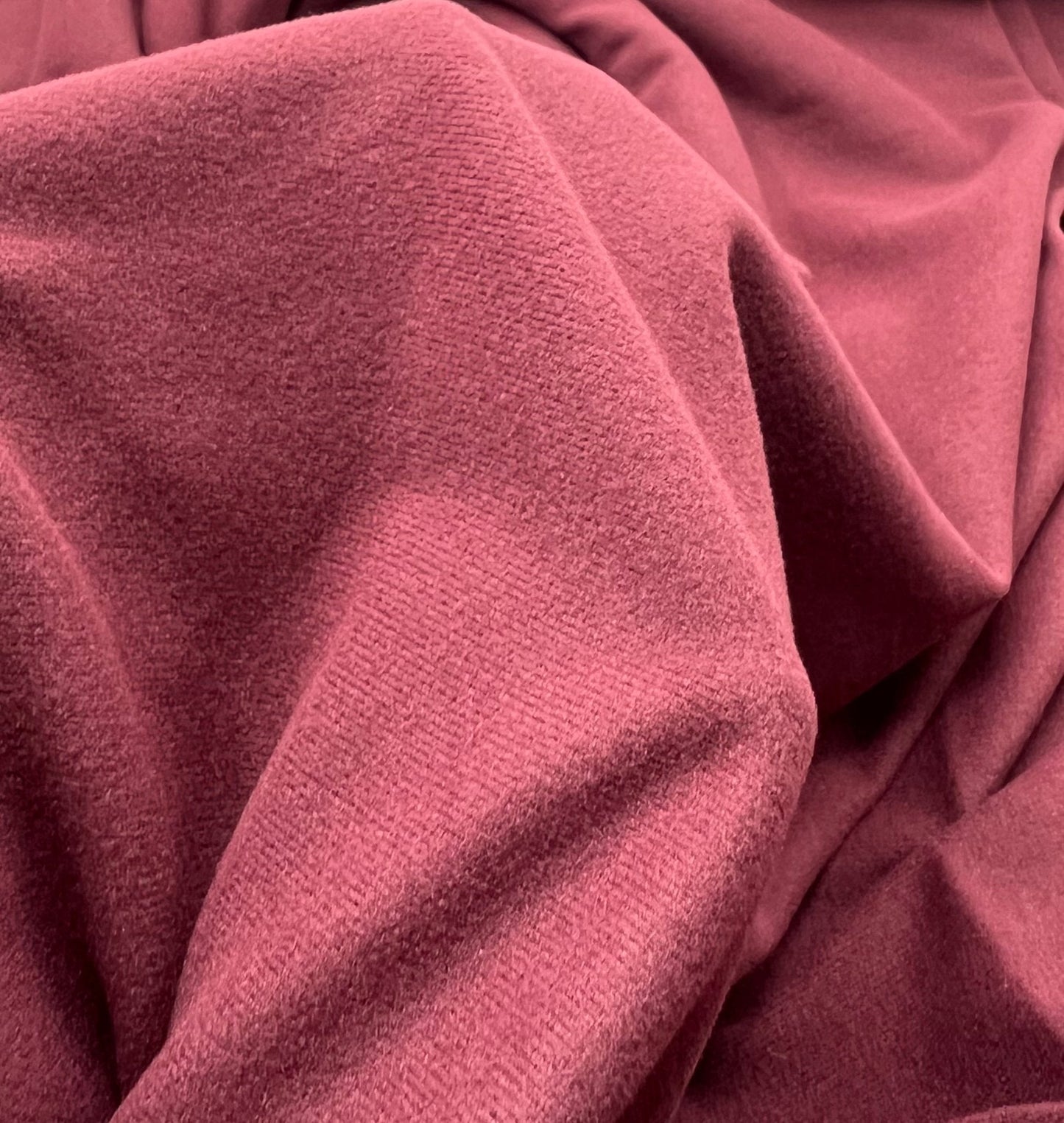 Plain Burgundy Ultra Super Soft 4 Way Stretch Fabric