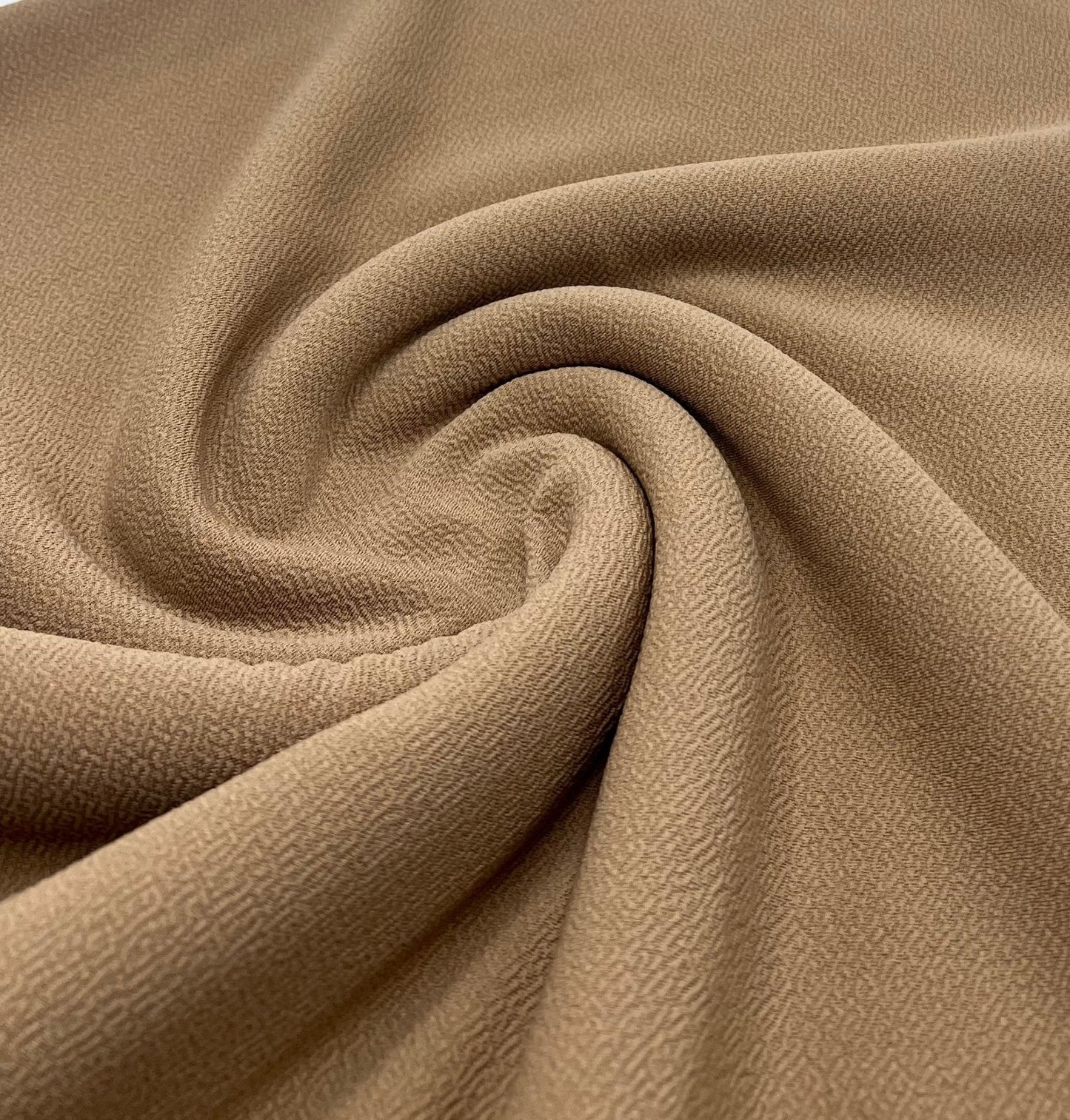 Plain Camel Liverpool Bullet Stretch Fabric