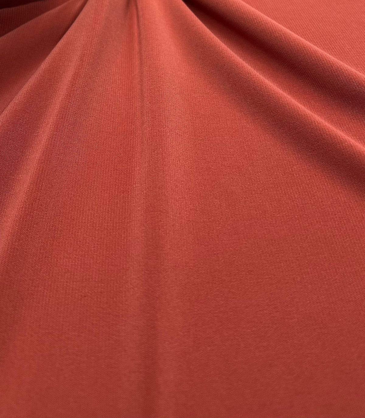 Plain Dark Coral ITY 4 Way Stretch Fabric