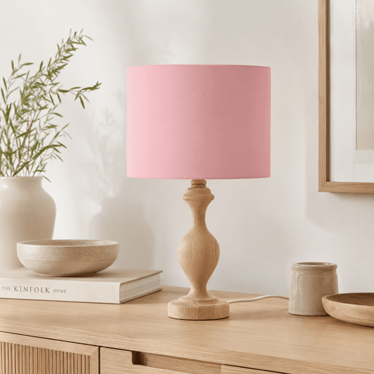Plain Dusty Rose Lampshade, Pink Ceiling or Table Lamp Shade