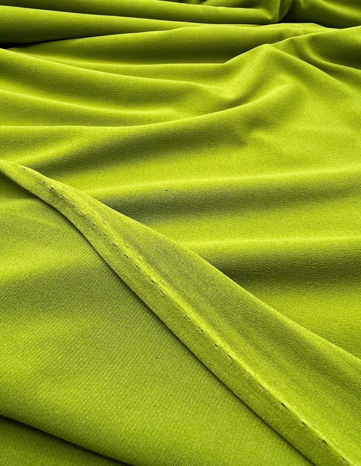 Plain Green ITY 4 Way Stretch Fabric