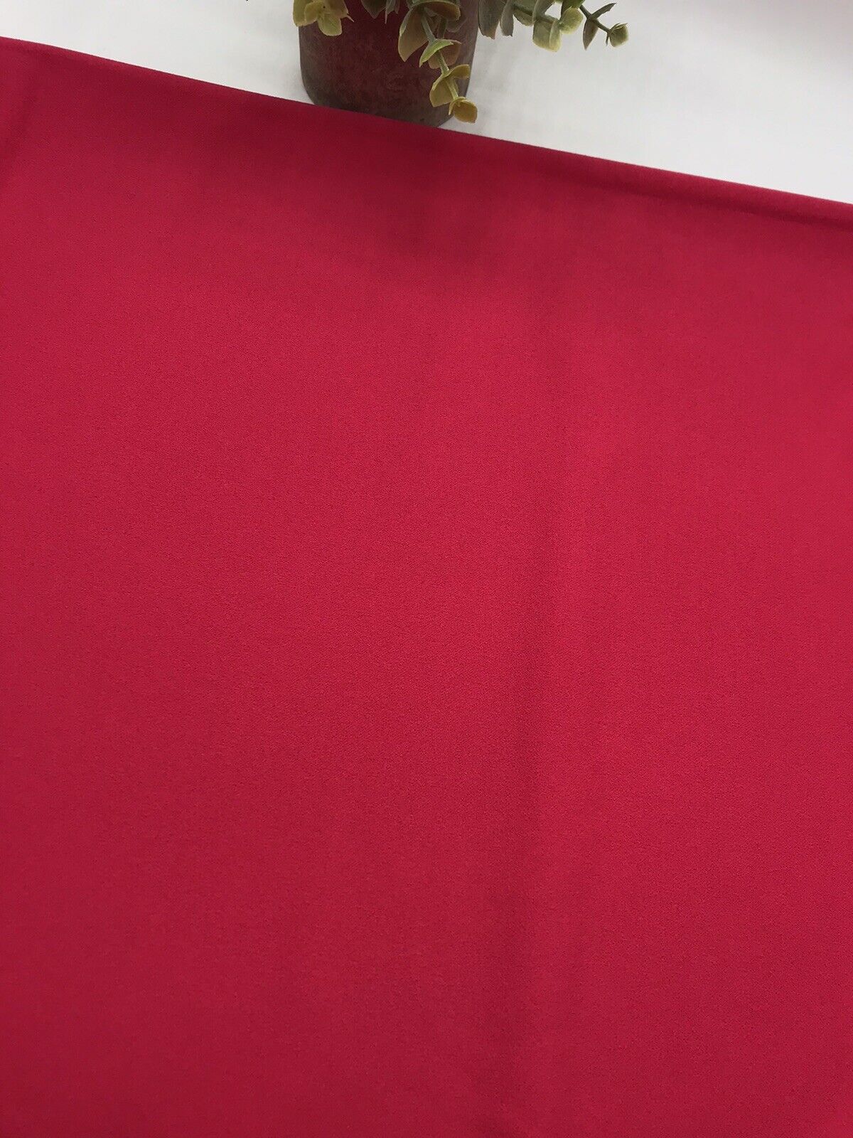 Plain Hot Pink Scuba Crepe Stretch Jersey Fabric 4 Way Stretch