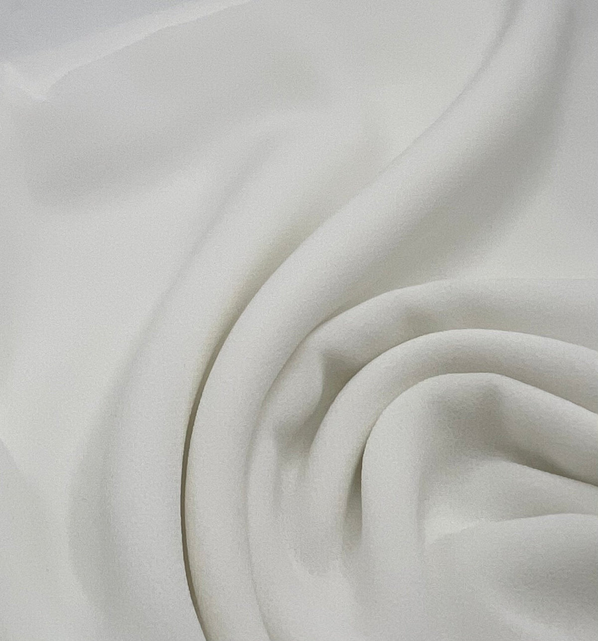 Plain Ivory Chiffon Sheer Dress Bridal Fabric