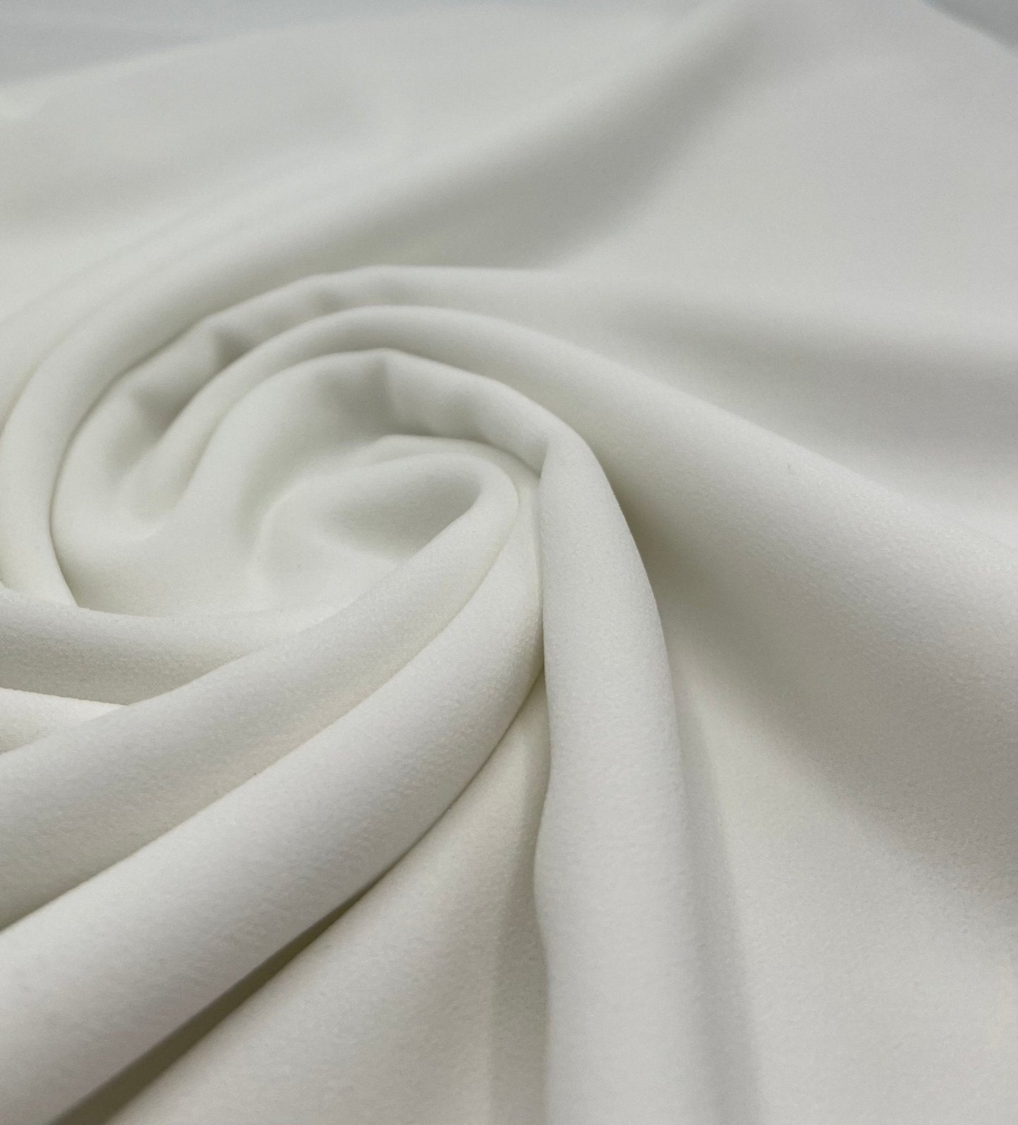 Plain Ivory Chiffon Sheer Dress Bridal Fabric