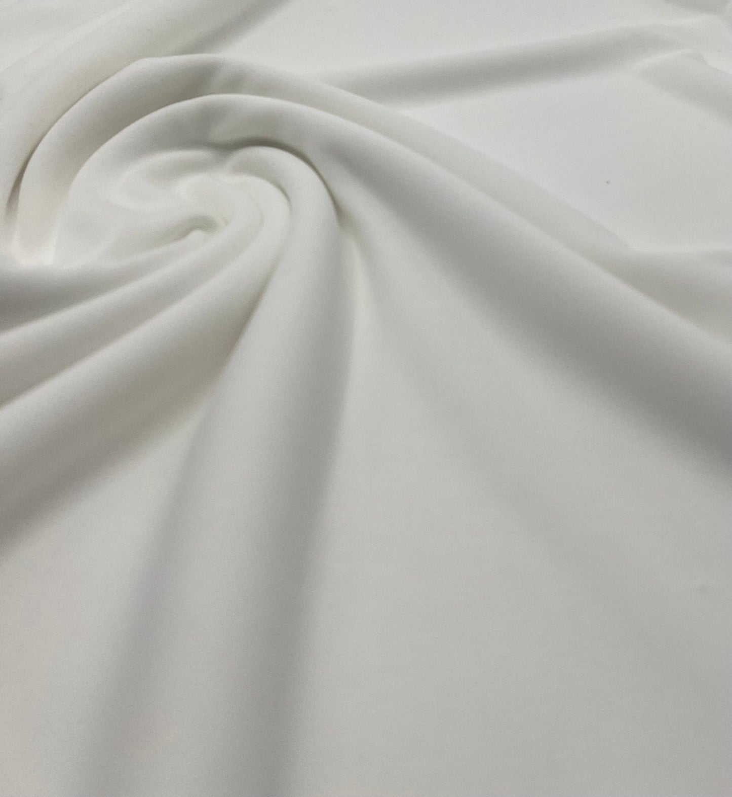 Plain Ivory Modal 200GSM 2 Way Stretch Fabric