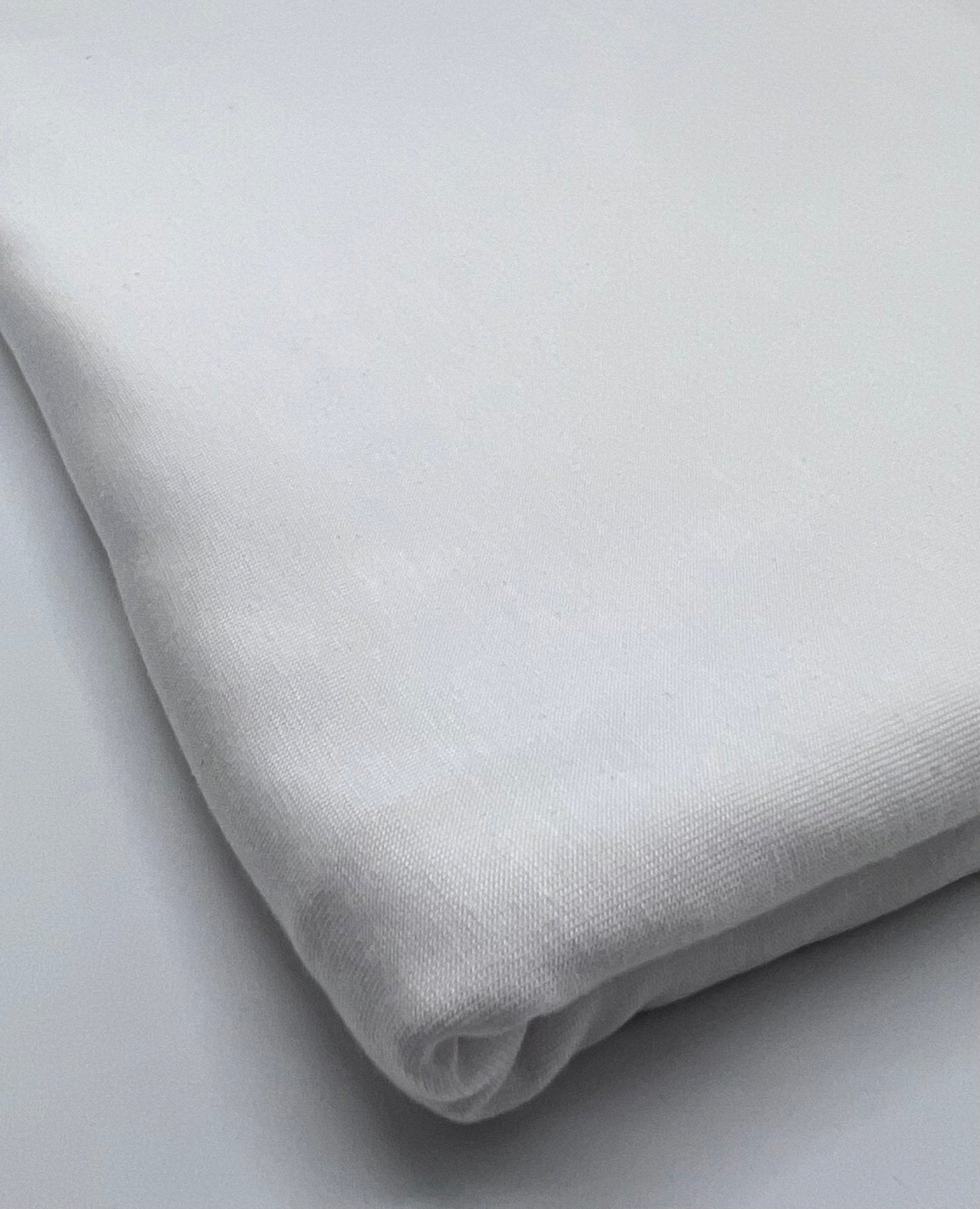 Plain Ivory Viscose Elastane Fabric 4 Way Stretch Jersey