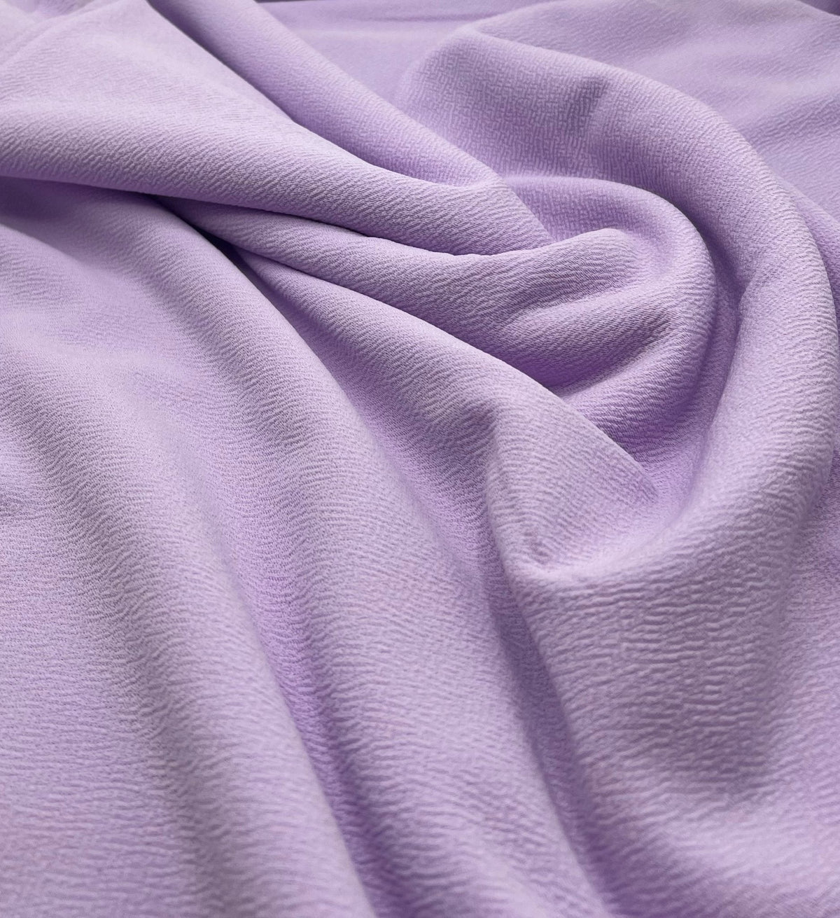 Plain Pastel Lilac Liverpool Bullet Stretch Fabric