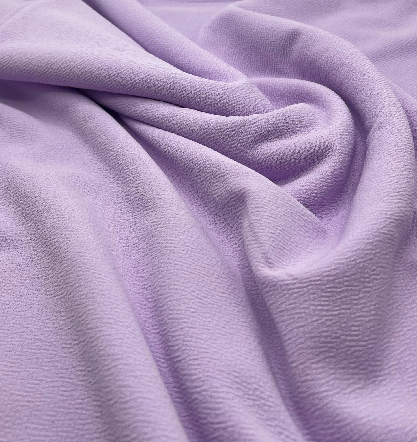Plain Pastel Lilac Liverpool Bullet Stretch Fabric