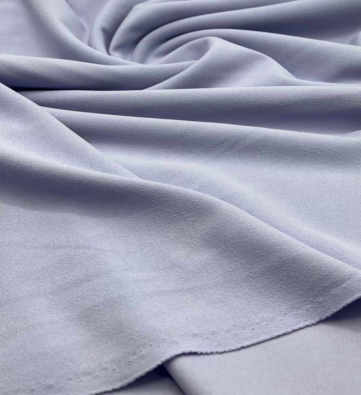 Plain Lilac Scuba Crepe Stretch Jersey Fabric 4 Way Stretch