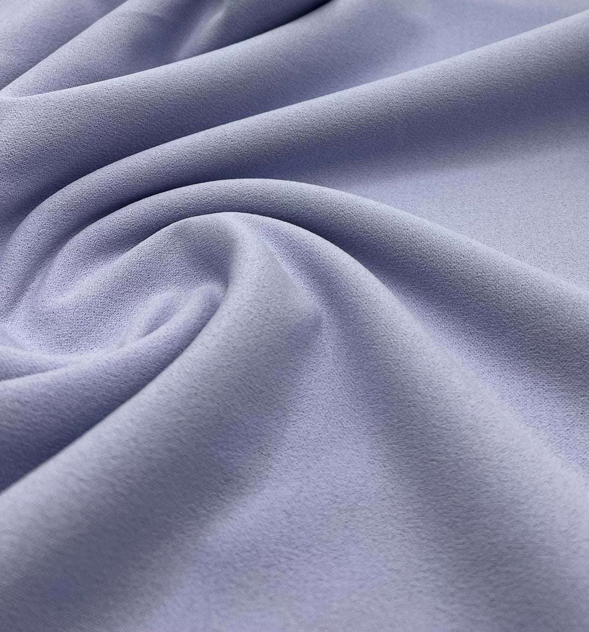 Plain Lilac Scuba Crepe Stretch Jersey Fabric 4 Way Stretch