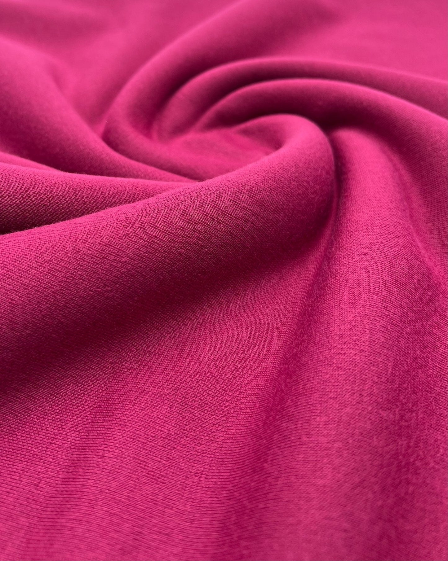 Plain Magenta Ponte 2 Way Stretch Fabric