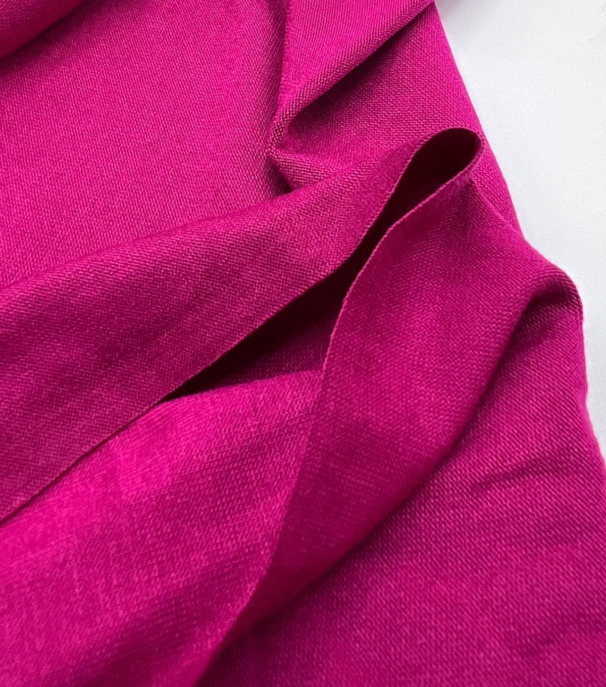 Plain Magenta Viscose Elastane Fabric 4 Way Stretch Jersey