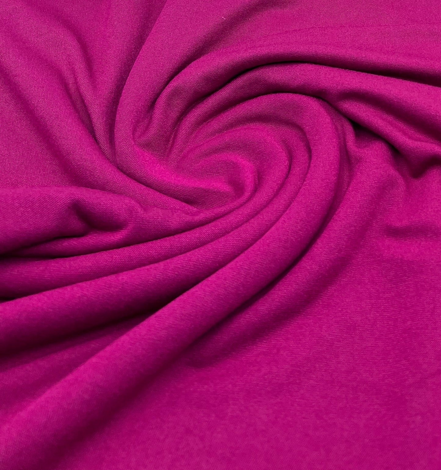 Plain Magenta Viscose Elastane Fabric 4 Way Stretch Jersey