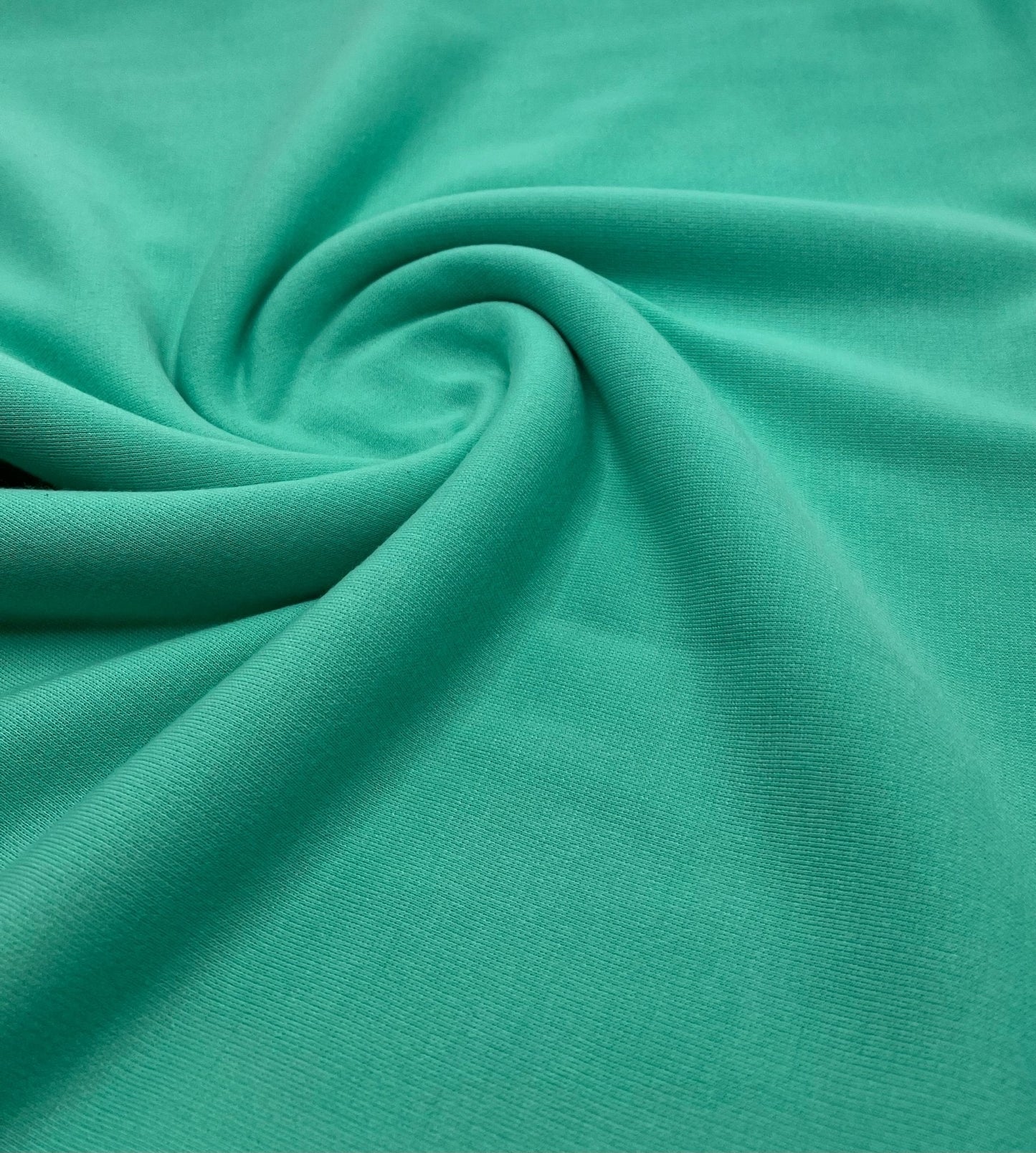 Plain Mint Green Ponte 2 Way Stretch Fabric
