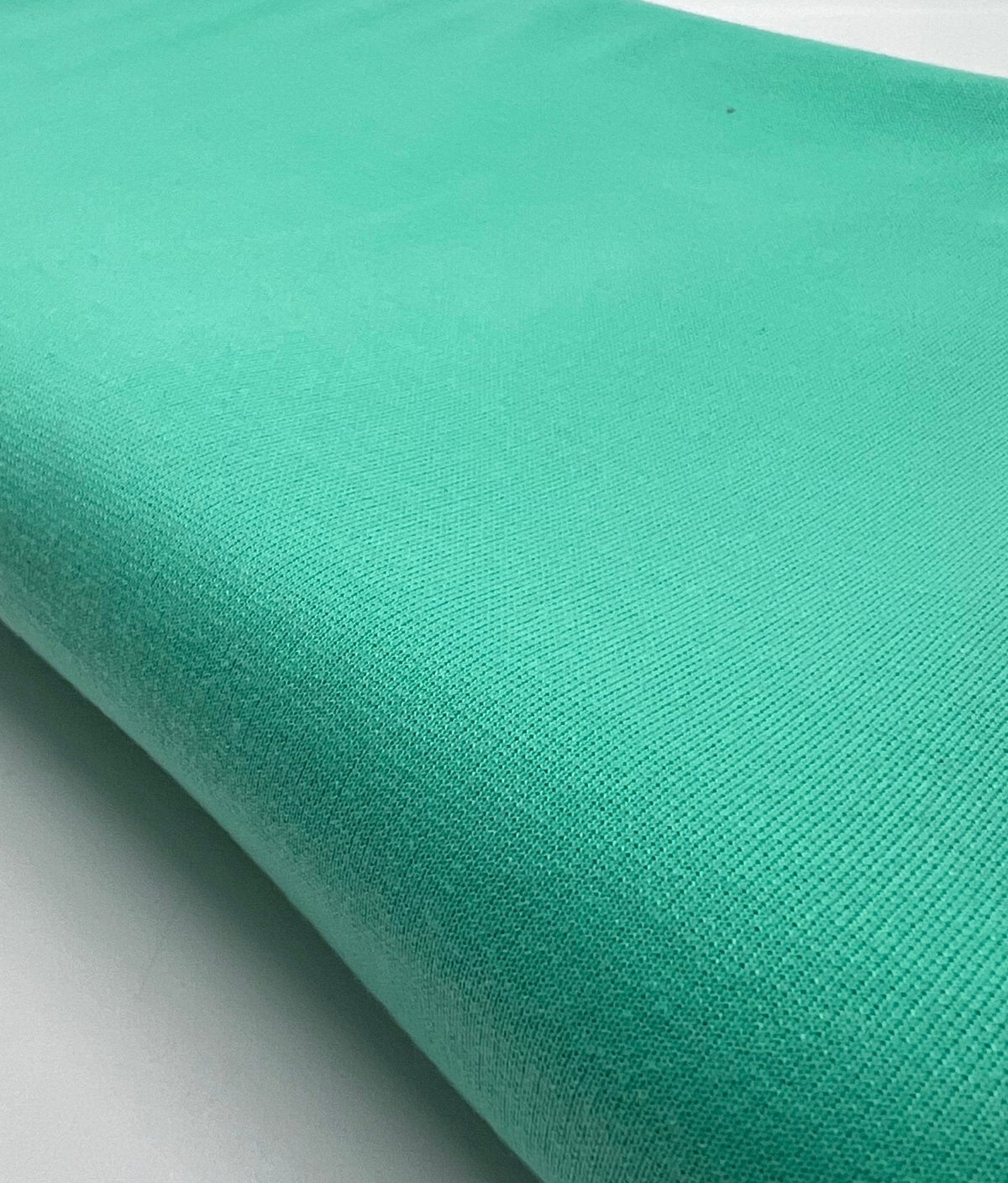 Plain Mint Green Ponte 2 Way Stretch Fabric