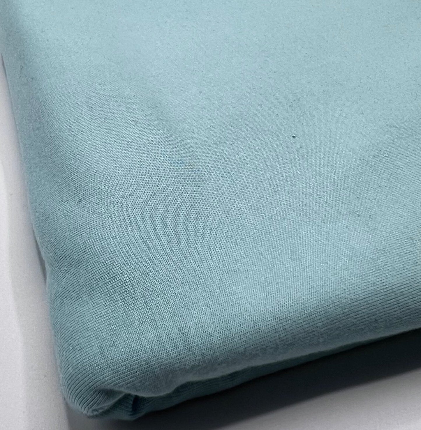 Plain Mint Green Viscose Elastane Fabric 4 Way Stretch Jersey