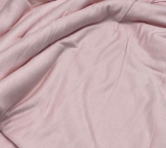 Plain Nude Viscose Elastane Fabric 4 Way Stretch Jersey