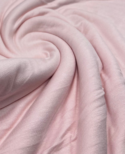 Plain Nude Viscose Elastane Fabric 4 Way Stretch Jersey