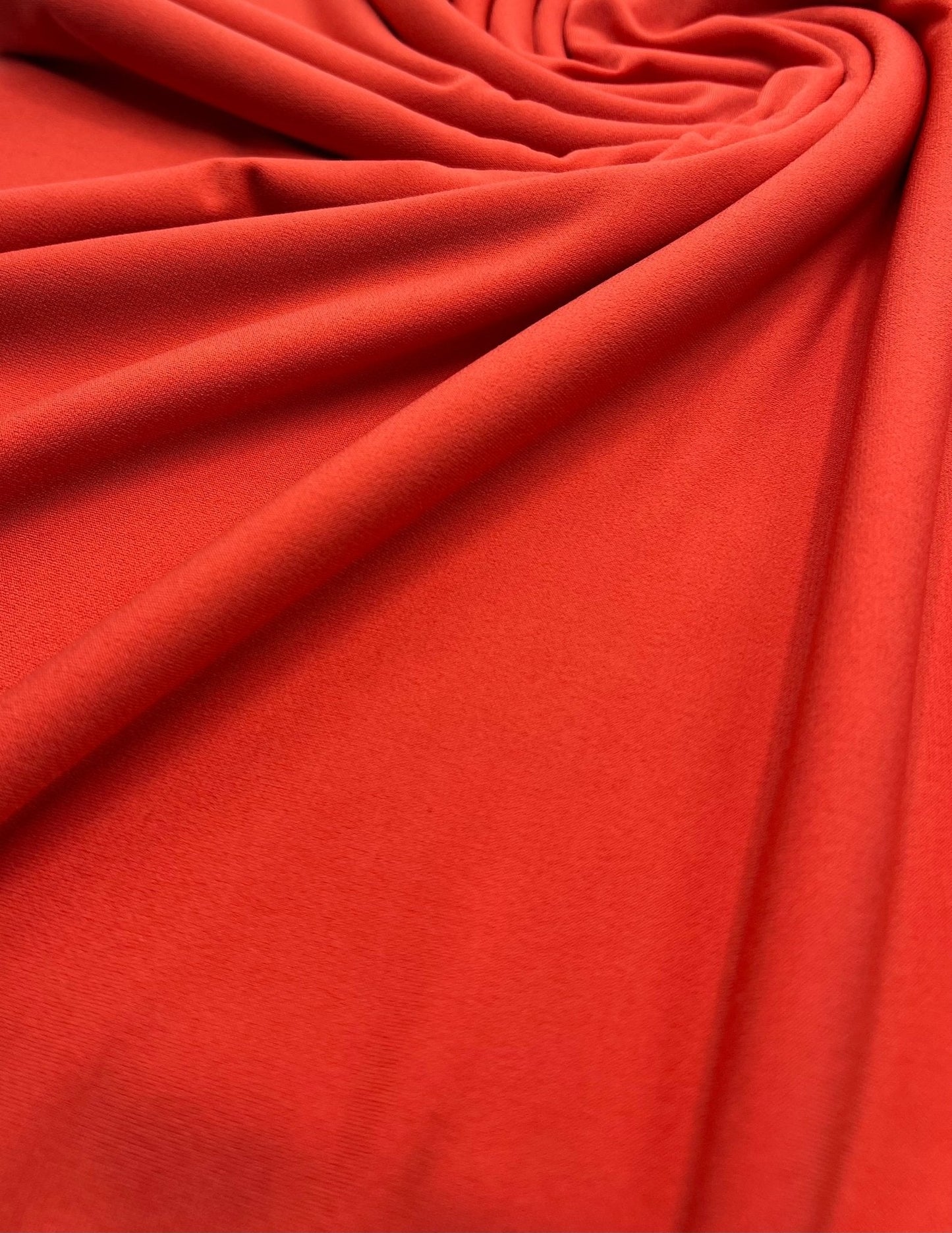 Plain Orange ITY 4 Way Stretch Fabric