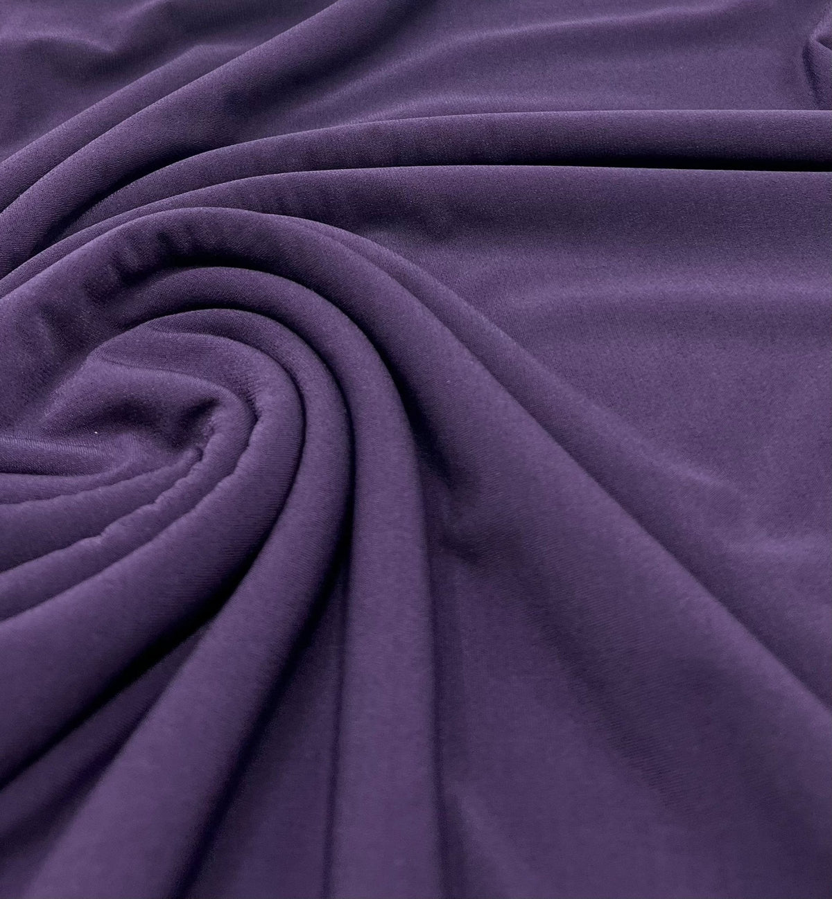 Plain Purple ITY 4 Way Stretch Fabric