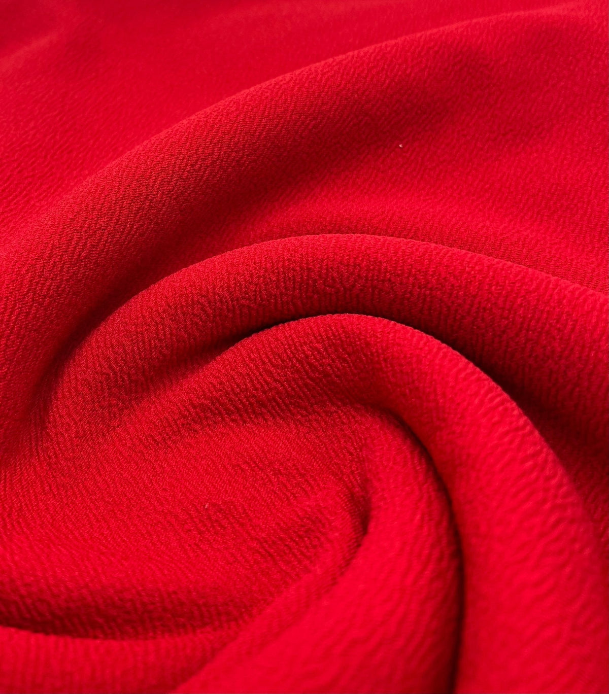 Plain Red Liverpool Bullet Stretch Fabric