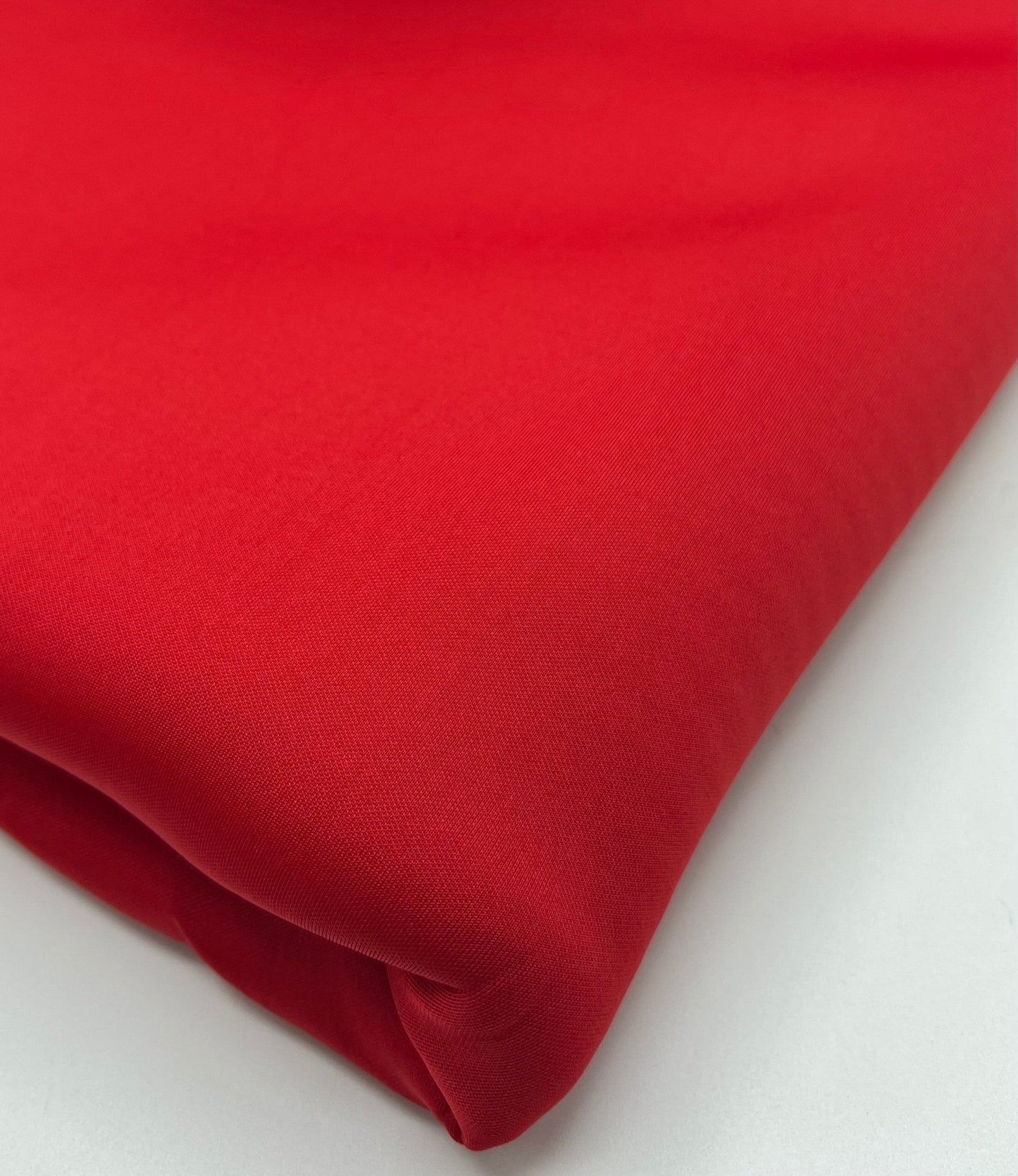 Plain Red Scuba Foam 3D Mono Scuba Stretch Fabric
