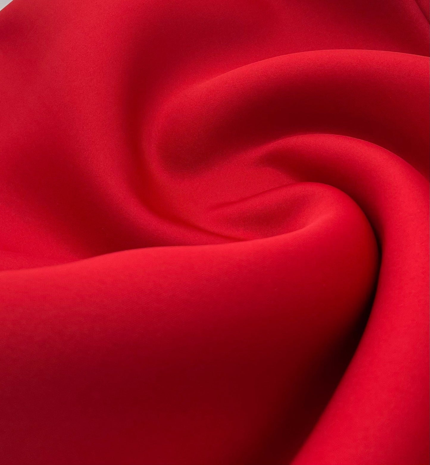 Plain Red Scuba Foam 3D Mono Scuba Stretch Fabric