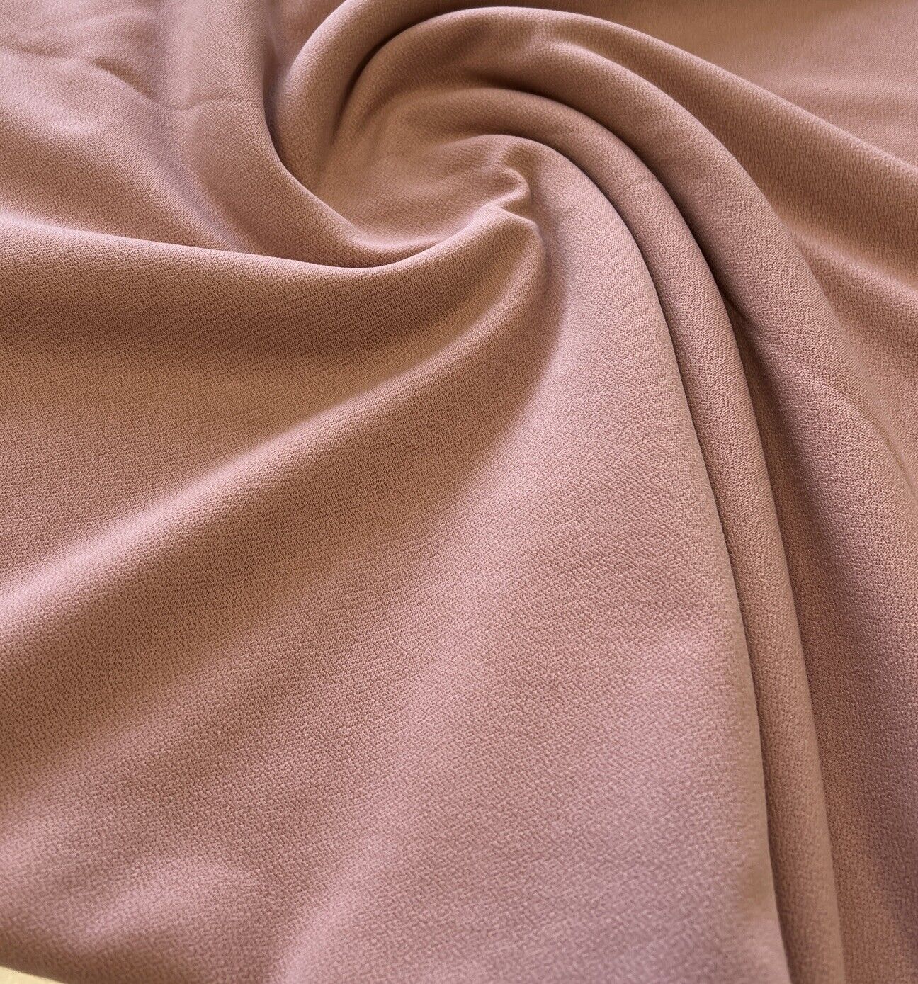 Plain Rose Scuba Crepe Stretch Jersey Fabric 4 Way Stretch
