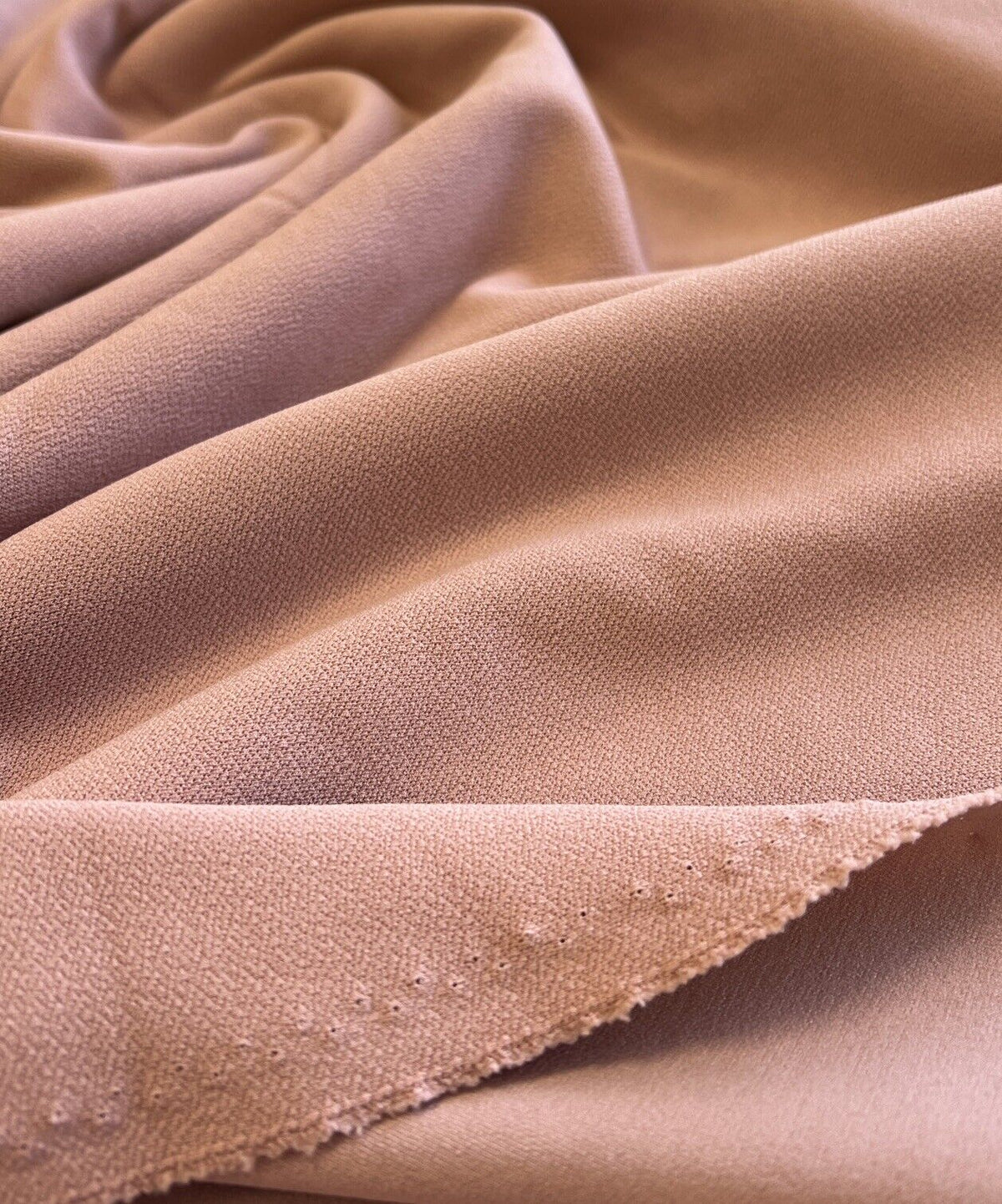 Plain Rose Scuba Crepe Stretch Jersey Fabric 4 Way Stretch