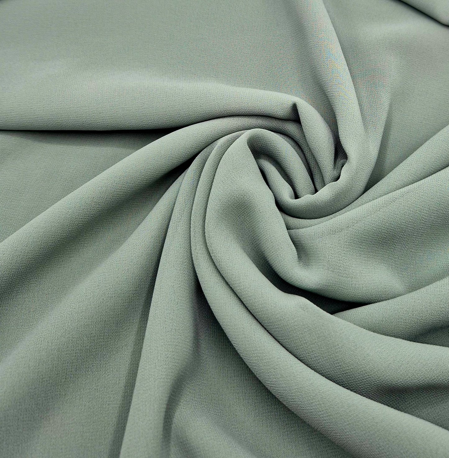 Plain Sage Chiffon Sheer Dress Bridal Fabric