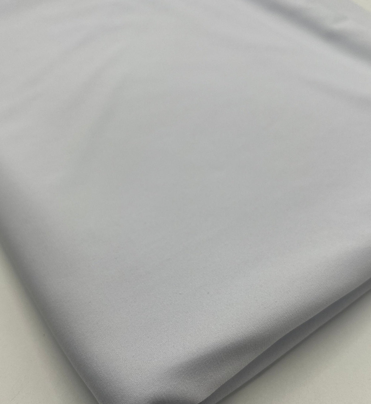 Plain White ITY 4 Way Stretch Fabric
