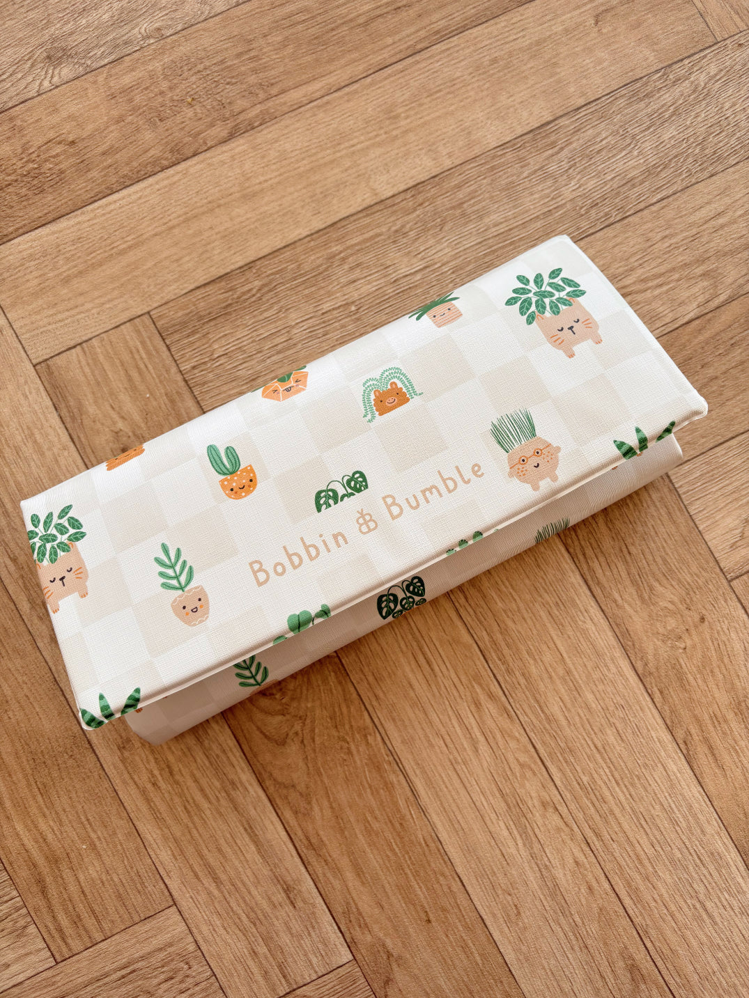 Travel Changing Mat - Pot Plants