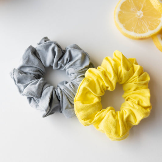Plastic-Free Scrunchies Sunrise – Organic Cotton