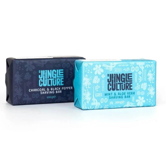 Plastic Free Solid Shaving Soap Bars For Cleansing & Smooth Shaving - 100g