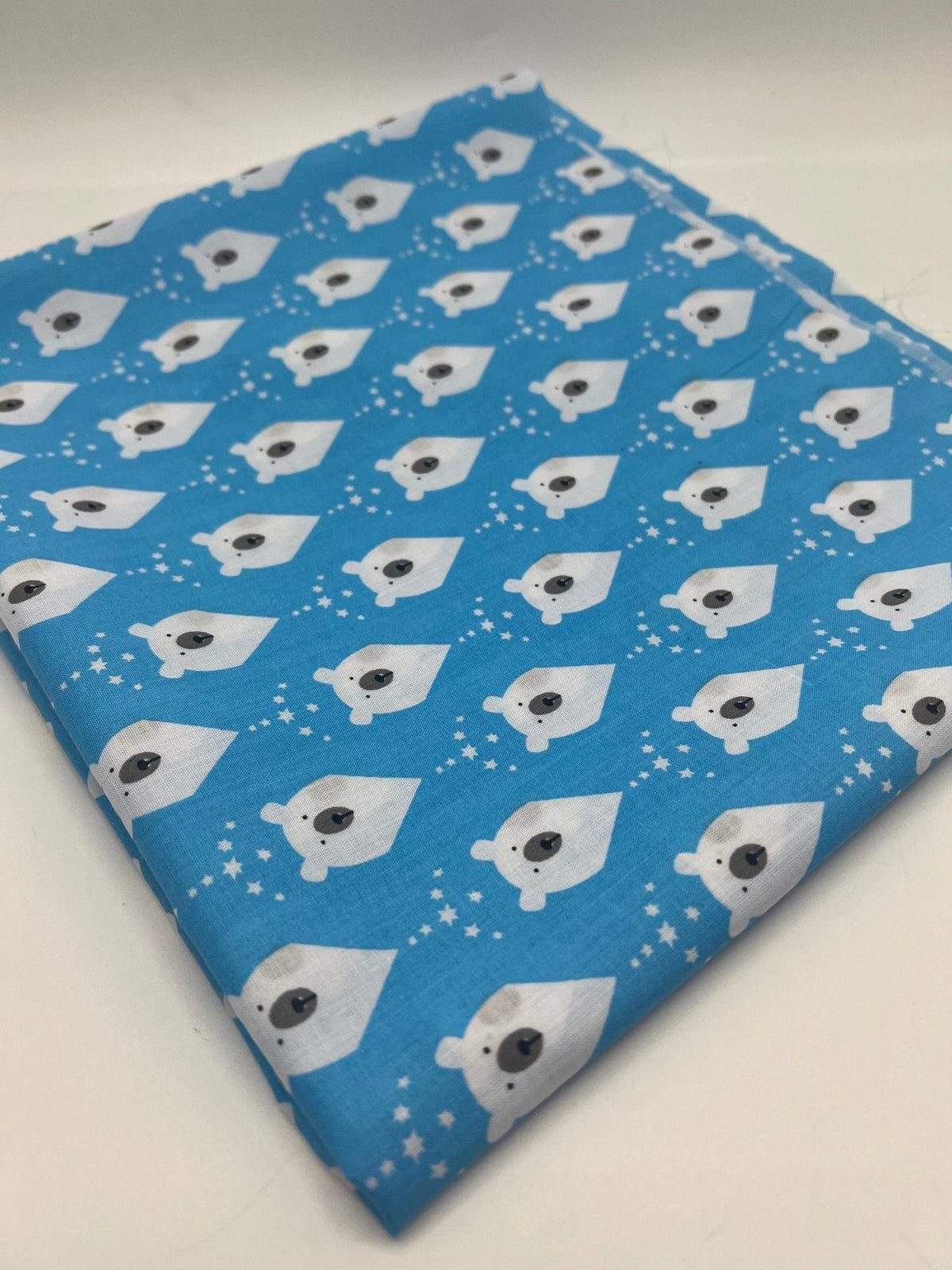 Polar Bear Printed Polycotton 90 GSM 80/20 44 Inch Non Stretch