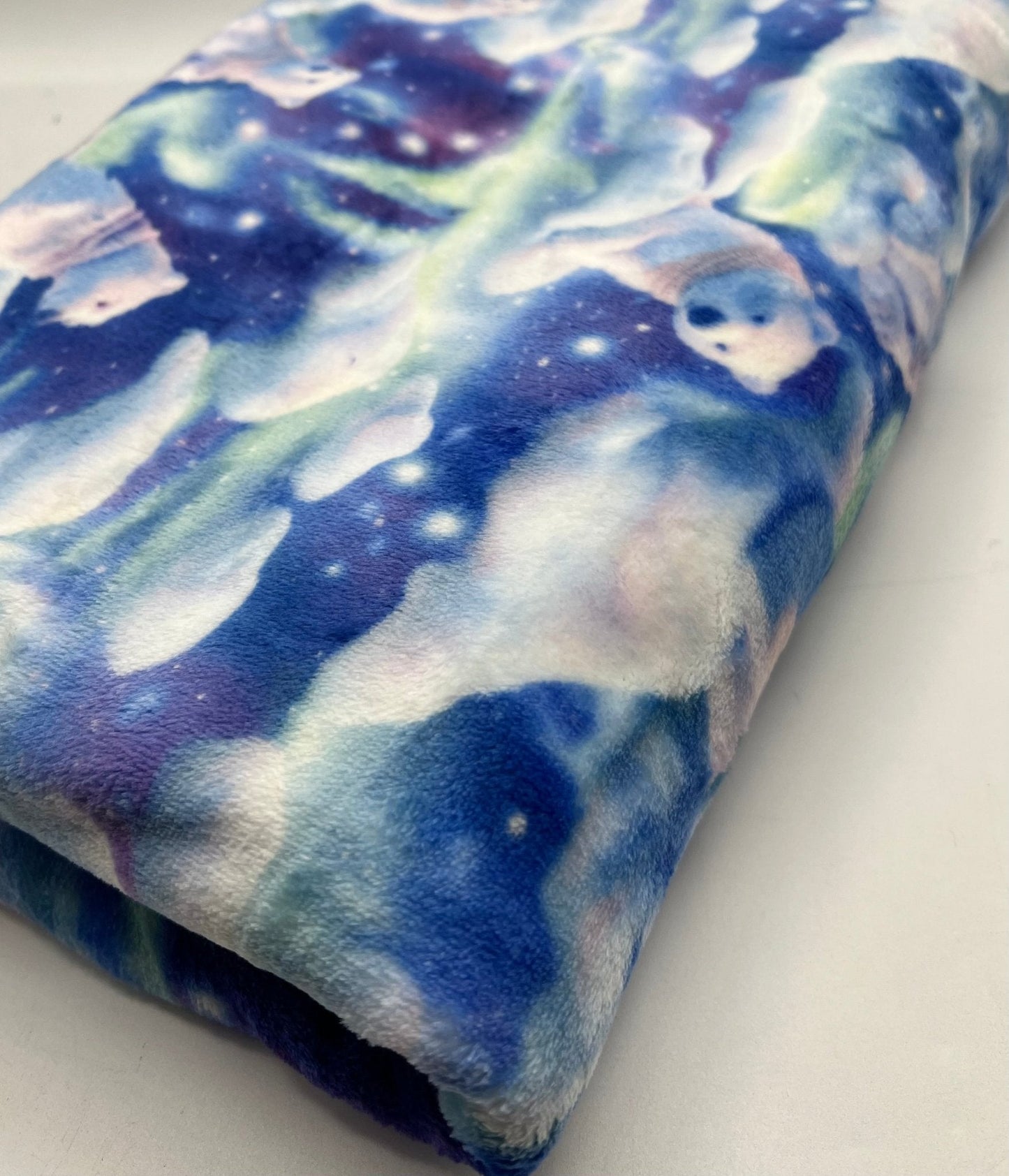 Polar Bears Cuddle Fleece Fabric Blanket Loungewear