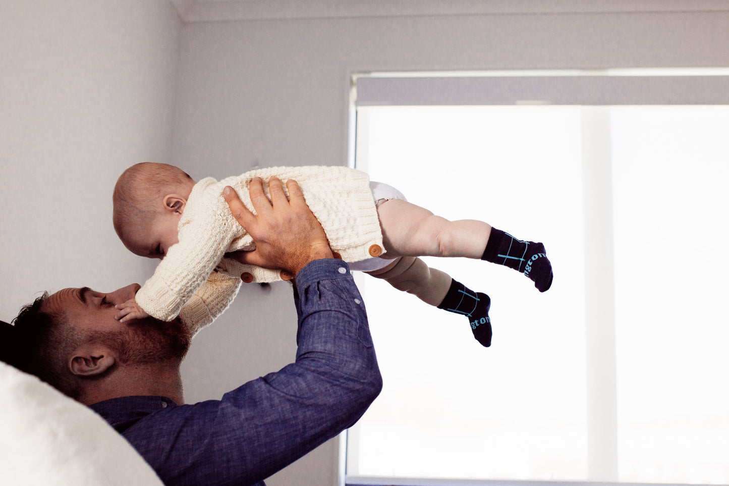 Lamington Crew Socks - Polar