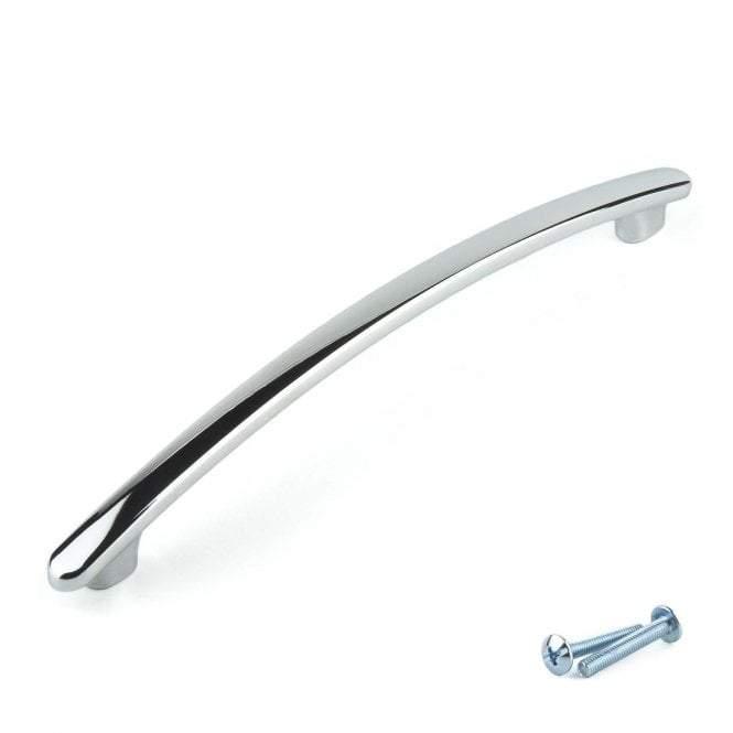 Polished Chrome Cupboard Door Handle M4TEC Cookney B8