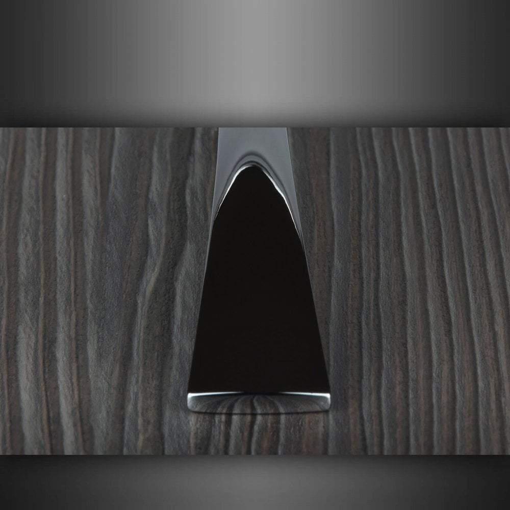 Polished Chrome Tapered Cabinet & Cupboard Handle – M4TEC Elgin D6