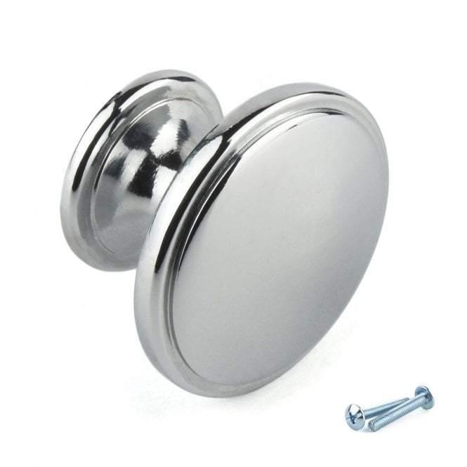 Polished Chrome Cupboard Knob Handle – M4TEC Braemar E3