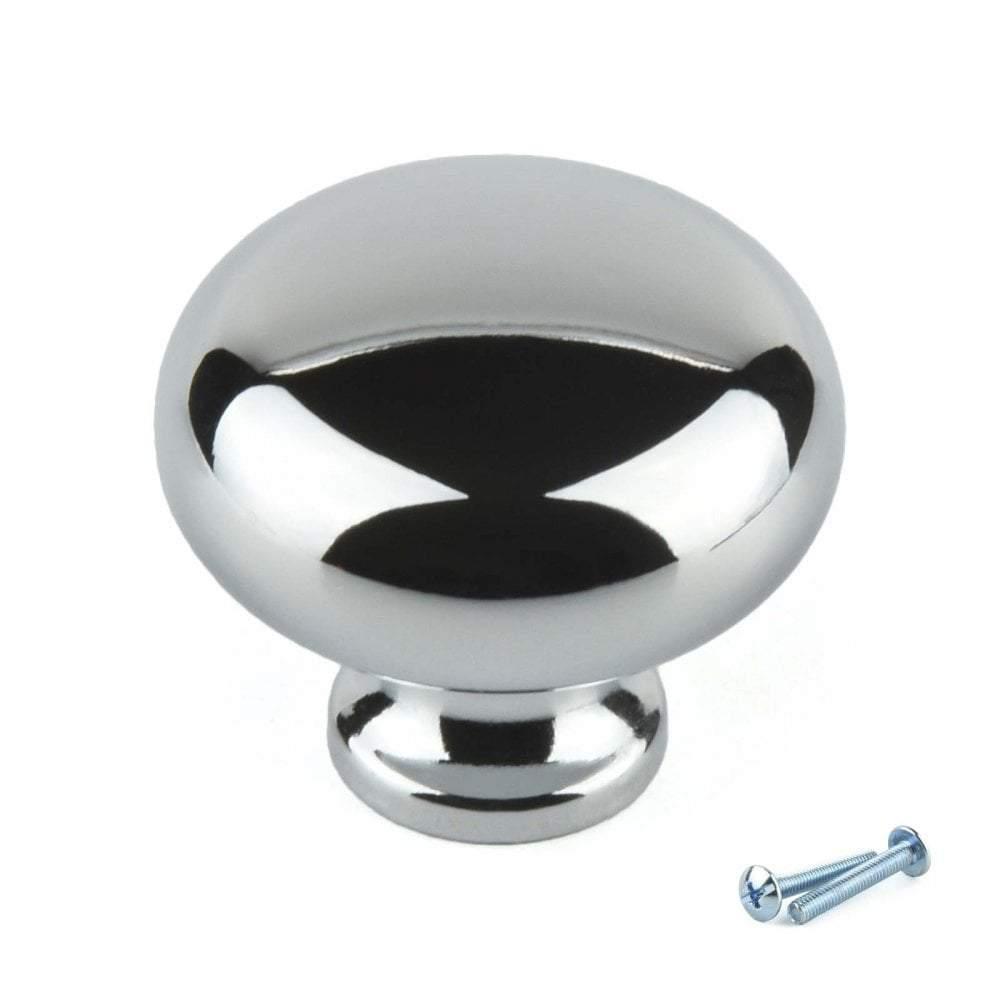 Polished Chrome Cupboard Knob Handle – M4TEC Dunoon C8