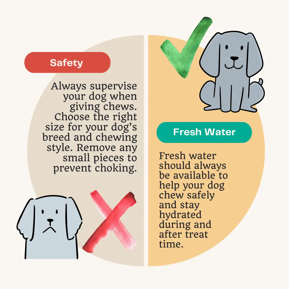 Pork Crunch Natural Meat Chew For Dogs