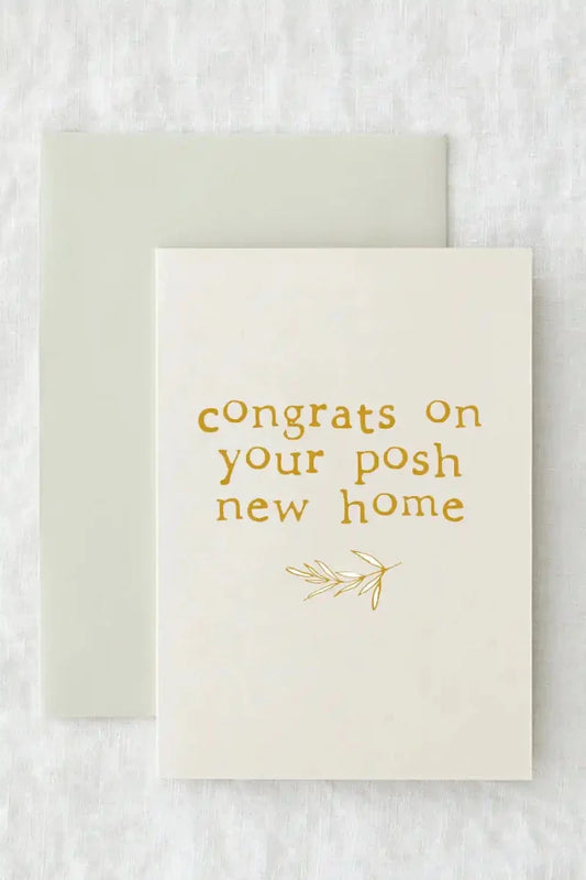 Congrats On Your Posh New Home - Gift Card