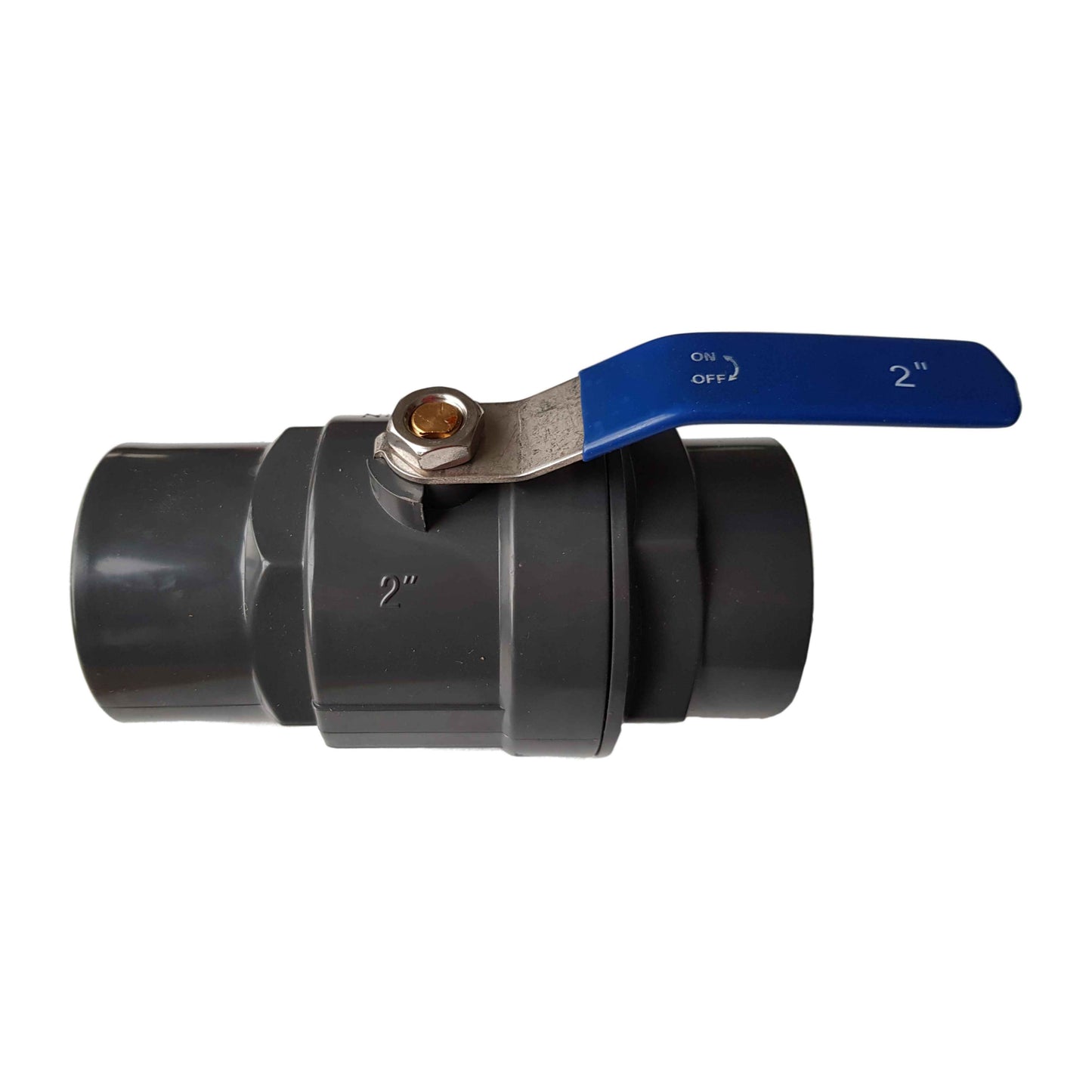 PP 2" BSPF Stopcock with Stainless Steel Ball Valve and Handle