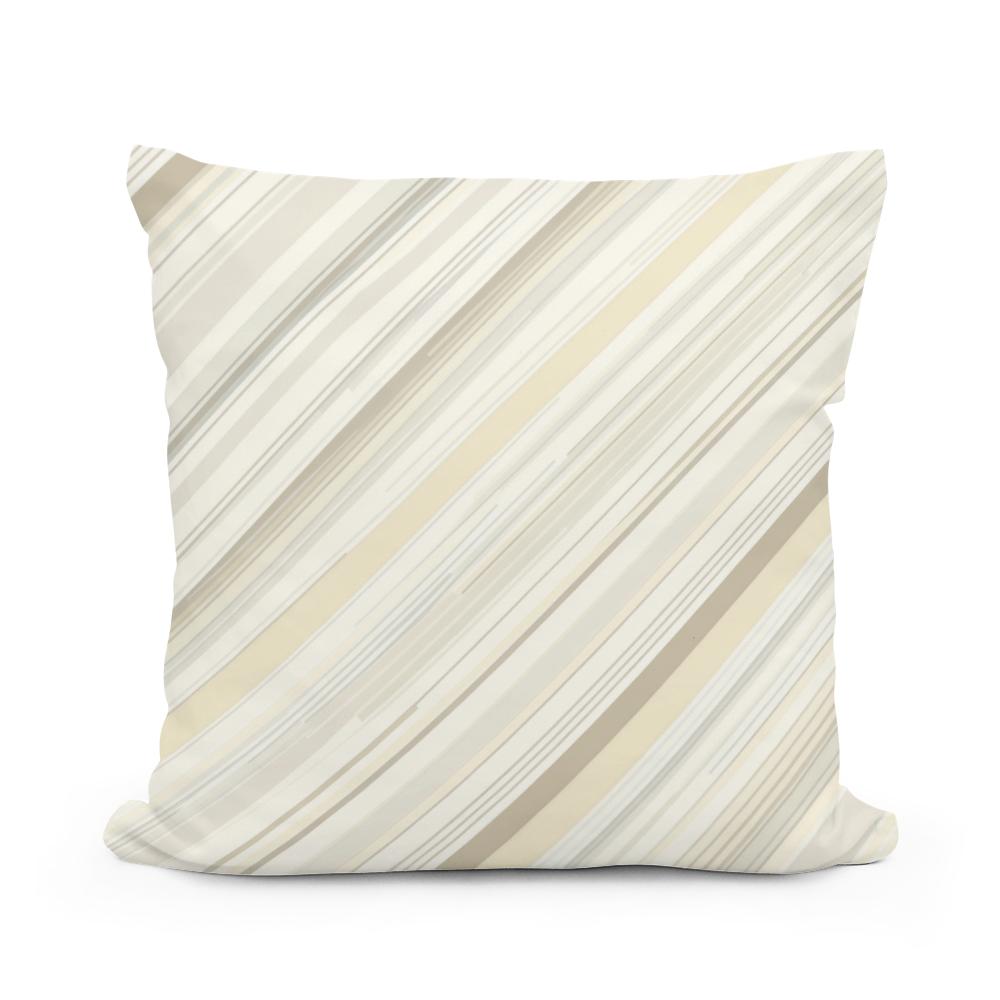 Diagonal Harmony Cotton Cushion
