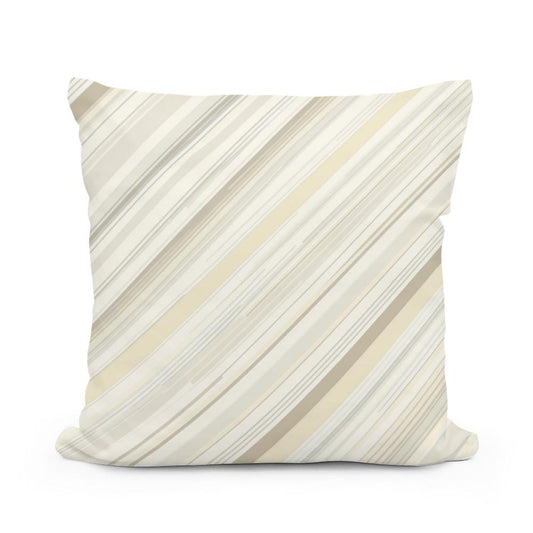 Diagonal Harmony Cotton Cushion
